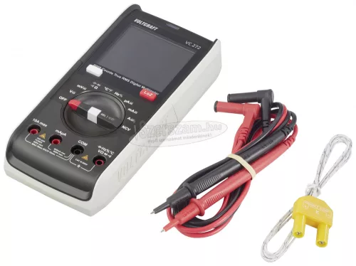 VOLTCRAFT Digitális kézi multiméter CAT III 600 V, 6000 digit, Voltcraft VC272