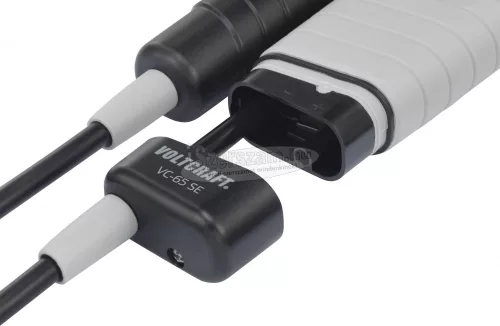 VOLTCRAFT Kétpólusú feszültségvizsgáló CAT III 1000 V CAT IV 600 V akusztikus, LCD, LED, Voltcraft VC-65 SE