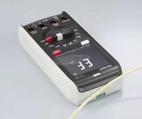 VOLTCRAFT Digitális kézi multiméter CAT III 600 V, 4000 digit, Voltcraft VC252