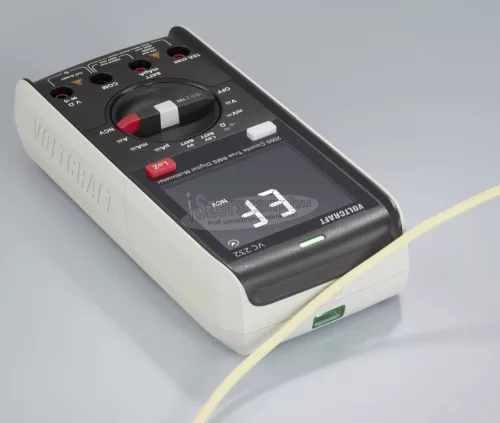 VOLTCRAFT Digitális kézi multiméter CAT III 600 V, 2000 digit, Voltcraft VC232