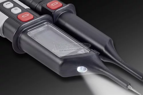 VOLTCRAFT Kétpólusú feszültségvizsgáló, LED-es és háttérvilágításos LCD kijelzővel 12-690V AC/DC Voltcraft VC-63