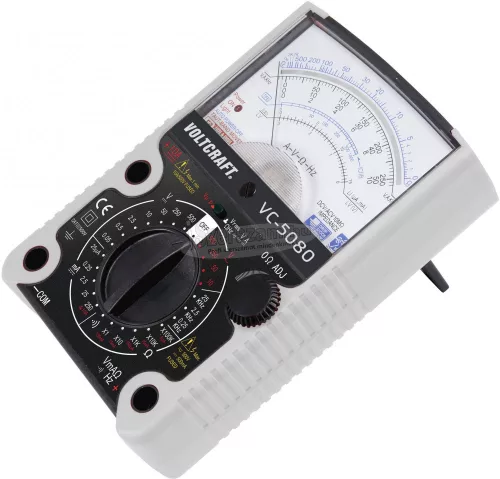 VOLTCRAFT Analóg multiméter, mérőműszer CAT III 500 V, Voltcraft VC-5080