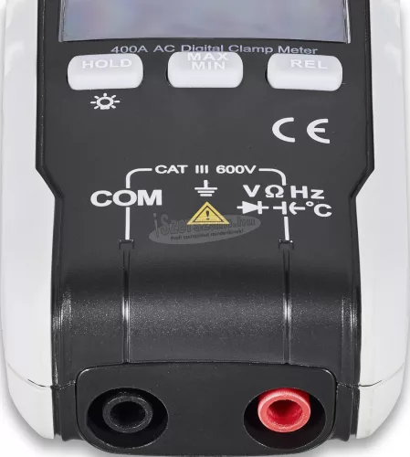 VOLTCRAFT AC váltóáramú True RMS lakatfogó műszer, multiméter 600V/400A/AC Voltcraft VC 585