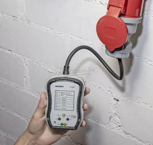 VOLTCRAFT ST-32B háromfázisú konnektorvizsgáló