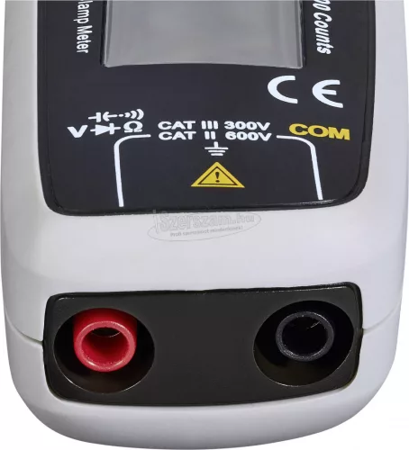 VOLTCRAFT Mini AC/DC árammérő True RMS lakatfogó AC/DC max. 100A CAT II 600 V, CAT III 300 V Voltcraft VC-330