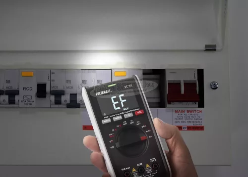 VOLTCRAFT Digitális kézi multiméter CAT III 600 V 4000 digit, Voltcraft VC151