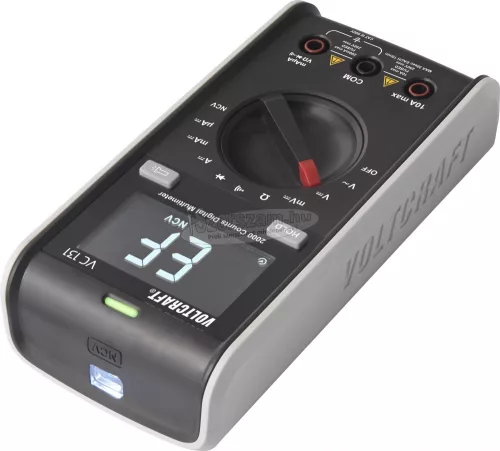 VOLTCRAFT Digitális kézi multiméter CAT III 250 V 2000 digit, Voltcraft VC131