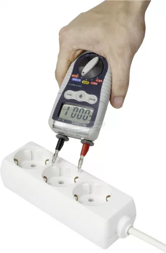 VOLTCRAFT Digitális multiméter, mérőműszer, beépített LED-es zseblámpa 600V AC/DC max.200mA AC/DC VOLTCRAFT VC-20 HEAVY-DUTY DMM