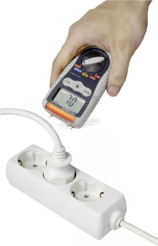 VOLTCRAFT Digitális multiméter, mérőműszer, beépített LED-es zseblámpa 600V AC/DC max.200mA AC/DC VOLTCRAFT VC-20 HEAVY-DUTY DMM