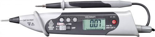 VOLTCRAFT Egykezes stiftmultiméter, toll multiméter 400mA AC/DC Voltcraft VC-86