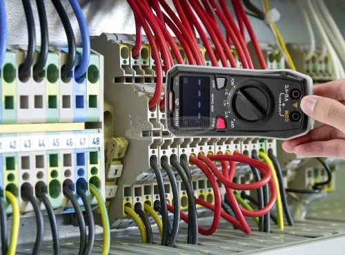 VOLTCRAFT Digitális kézi multiméter CAT III 600 V 4000 digit, Voltcraft VC-22