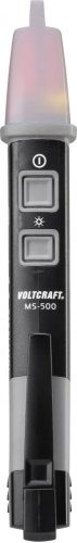 VOLTCRAFT Fázisceruza, érintés nélküli feszültségvizsgáló multiteszter LED világítással 90V/1000V AC Voltcraft MS-500