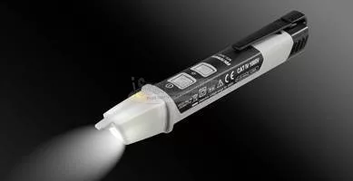 VOLTCRAFT Fázisceruza, érintés nélküli feszültségvizsgáló multiteszter LED világítással 90V/1000V AC Voltcraft MS-500