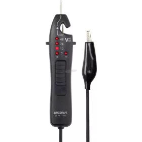   VOLTCRAFT Kétpólusú autós feszültségvizsgáló 5-48 V CAT I LED, Voltcraft VC AET-100