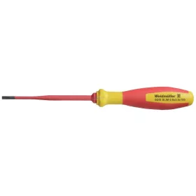   WEIDMÜLLER SDIS SLIM 0.6X3.5X100 Egyenes pengéjű csavarhúzó Pengeszélesség: 3.5mm Penge hossz: 100mm