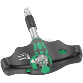   WERA 411 A RA T-fogantyús adaptercsavarhúzó racsnis funkcióval, 1/4", 1/4"x45mm 05023460001