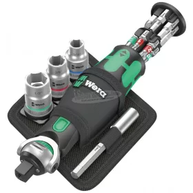   WERA 8009 Bit csavarhúzó készlet Zyklop Pocket Imperial Set 2, 18 részes 05004283001