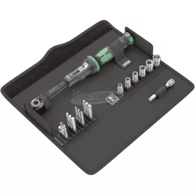   WERA Click-Torque A 6 Set 1, nyomatékkulcs készlet 2,5-25Nm, 20 db 05130110001