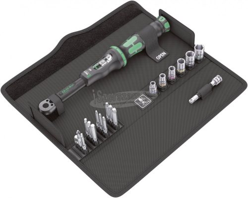 WERA Click-Torque A 6 Set 1, nyomatékkulcs készlet 2,5-25Nm, 20 db 05130110001