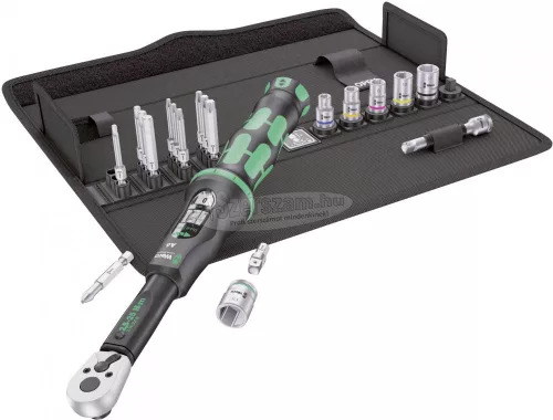 WERA Click-Torque A 6 Set 1, nyomatékkulcs készlet 2,5-25Nm, 20 db 05130110001