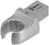 WERA 7775 Nyitott gyűrűs villáskulcs nyomatékkulcshoz, 9x12mm, 9x12x13x44mm 05078653001