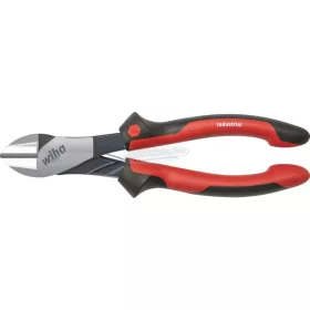   Wiha Industrial erő-oldalcsípő fogó be- és kikapcsolható nyitórugóval 200mm, 8" (41327)