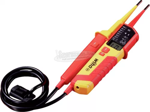 Wiha Feszültség- és folytonosság vizsgáló, 12–1 000 V AC, CAT IV 2x AAA elemmel (45216)