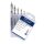 BOHRCRAFT P+ Tubro Step csigafúró HSS-G 5 részes 4,0-10,0 MG5 TS