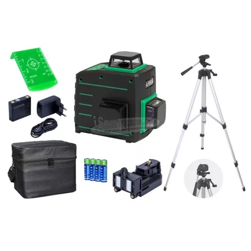 Z-TOOLS Vonallézer állvánnyal LP363G SET 3D Li-ion+töltő