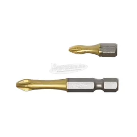   Z-TOOLS 1/4" Phillips TORSION bit hegy S2-TiN PH2x25 ACR 50db