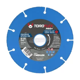   TOROFLEX PRO+ PROGRESS SPEZIAL HM keményfém szemcsés vágótárcsa 125x22,2