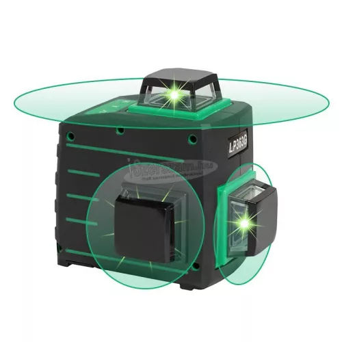 Z-TOOLS Vonallézer LP363G 3D Li-ion+töltő