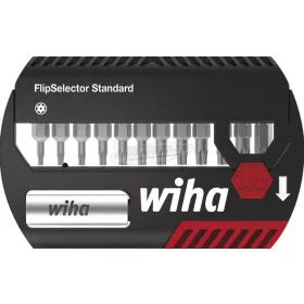   Wiha FlipSelector Standard 25 bitkészlet Furatos TORX 14 részes 1/4" C6,3 39037