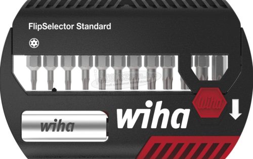 Wiha FlipSelector Standard 25 bitkészlet Furatos TORX 14 részes 1/4" C6,3 39037