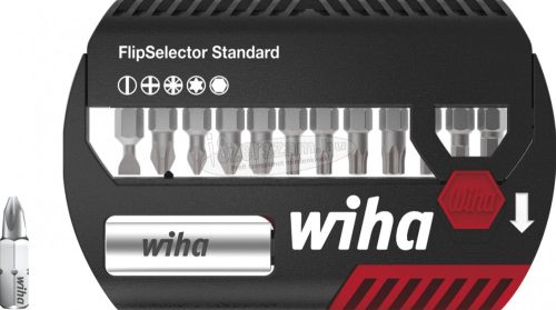 Wiha FlipSelector Standard 25 bitkészlet Vegyes 14 részes 1/4" C6,3 39078