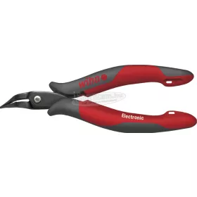   Wiha Electronic műszerész hegyes csőrű fogó Keskeny, hosszú fej hajlított alakú, kb, 40° 133mm, 5 1/4" 41222