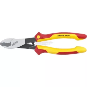   Wiha Industrial electric kábelvágó be- és kikapcsolható nyitórugóval 210mm, 8 1/4" 43667