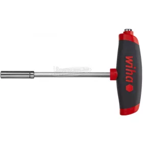   Wiha ComfortGrip imbuszkulcs T-markolattal és két bittartóval 1/4" 150/100mm mágneses