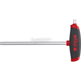   Wiha ComfortGrip imbuszkulcs T-markolatta Gömbvégű imbusz oldalkihajtással, matt krómozású több változatban