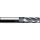 SWISS+TECH CUTTING TOOLS 3.0MM TÖMÖRKEMÉNYFÉM UJJMARÓ 4 VÁLTOZÓ SPIRÁLHORONNYAL, TIALN BEVONATTAL, LEKEREKÍTETT SAROKKAL SWT1641022C