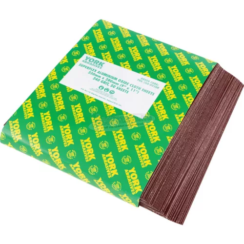 YORK ABRASIVES 9"X11" ALUMÍNIUM-OXID CSISZOLÓVÁSZONLAPOK 240 YRK2008028K