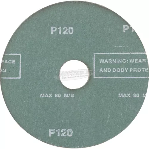 YORK ABRASIVES 115 X 22MM ÁLTALÁNOS CÉLÚ ALUMÍNIUM-OXID ROSTKORONG P120 YRK2022834K