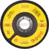 YORK ABRASIVES 115X22MM CIRKÓNIUM LAMELLÁS CSISZOLÓTÁRCSA ÜVEGSZÁLAS TÁNYÉRON P80 YRK2207314L