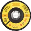 YORK ABRASIVES 125X22MM CIRKÓNIUM LAMELLÁS CSISZOLÓTÁRCSA ÜVEGSZÁLAS TÁNYÉRON P60 YRK2207317J