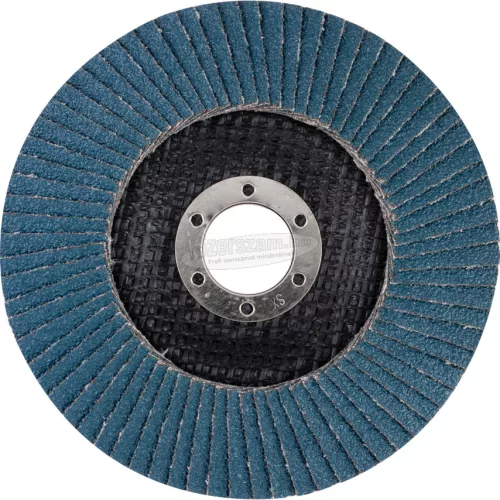 YORK ABRASIVES 125X22MM CIRKÓNIUM LAMELLÁS CSISZOLÓTÁRCSA ÜVEGSZÁLAS TÁNYÉRON P60 YRK2207317J