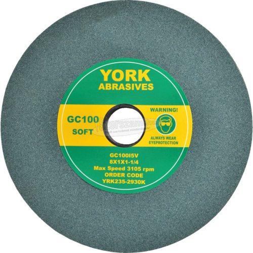 YORK ABRASIVES 4"X1/4"X1.1/4" AA80K8VHAIA KÖSZÖRŰKORONG YRK2350030K