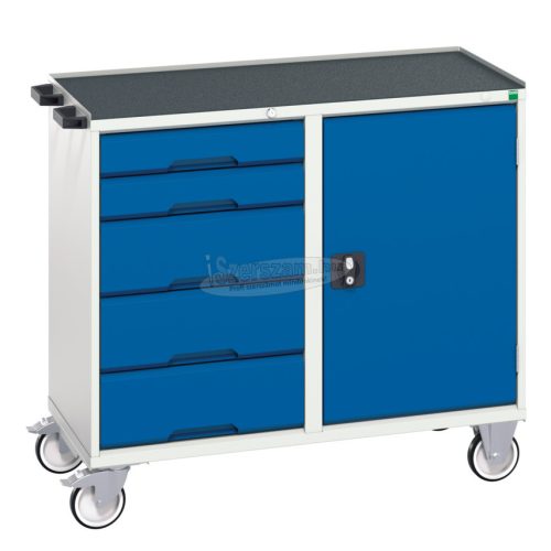 BOTT szerszámszekrény 5 fiókos 1050x550x965mm 16927122.11 VERSO ROLLERBUTLER 5D T BOT4053093C