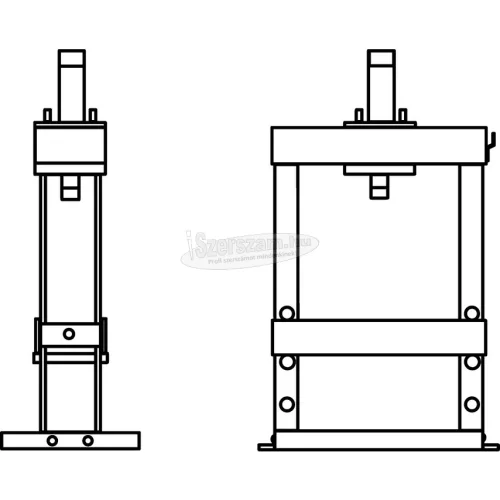 KENNEDY HBP010 HIDRAULIKUS ASZTALI PRÉS 10 T KEN9855000K
