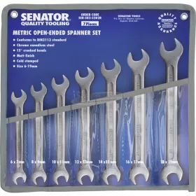   SENATOR 6-19MM VILLÁSKULCSKÉSZLET KRÓM-VANÁDIUM – 7 DARABOS SEN5825202R