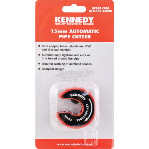 KENNEDY 15MM AUTOMATA CSŐVÁGÓK KEN5884800K